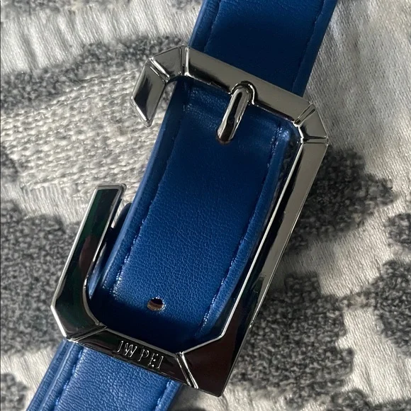 JW PEI Blue Quilted Purse / Clutch Elsa Front Flap Crossbody Bag - Picture 14 of 16